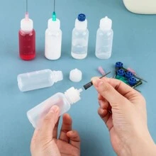DONQE 24入組30ml膠水瓶，附設0.49oz、0.56oz、0.63oz、0.71oz針頭，適用於小型油瓶、酒精瓶、油漆、膠水等應用 - 彩色 - 查看 10