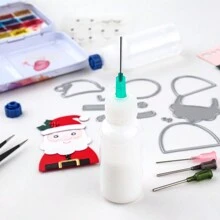 DONQE 24入組30ml膠水瓶，附設0.49oz、0.56oz、0.63oz、0.71oz針頭，適用於小型油瓶、酒精瓶、油漆、膠水等應用 - 彩色 - 查看 9