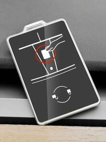 1 Pc TPU Car Smart Card Key Protector Case Cover Suitable For Model Y Keyless Auto Accessories, Protecting Your Car Keys - Black - View 9