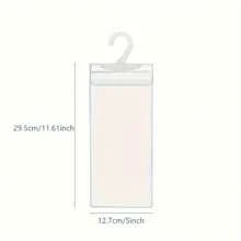 3pcs PVC Disability Parking Sign Holder - Durable & Secure With Clear Visibility Hook - Easy On-Mirror Display For Handicap Placards - Clear - View 5