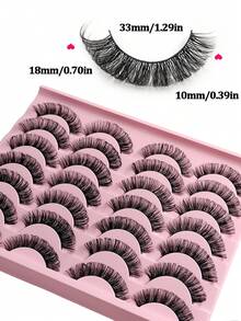 Sibeuna False Eyelashes - Bulu Mata Alami - View 3