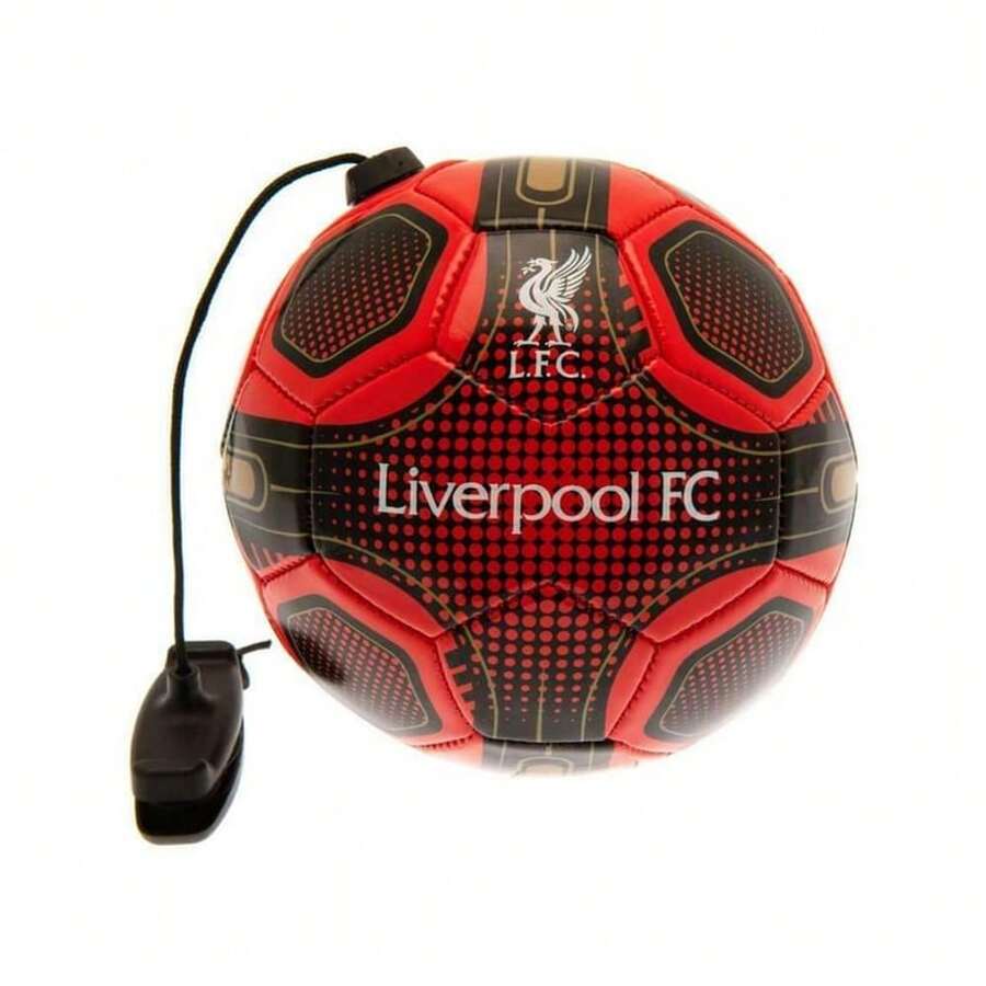 Liverpool FC Skills Training Football (Red/Black) - Red - View 1