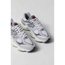 New Balance Zapatilla deportiva 9060 - Nube de lluvia + Castlerock + Blanco - Ver 5