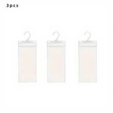 3pcs PVC Disability Parking Sign Holder - Durable & Secure With Clear Visibility Hook - Easy On-Mirror Display For Handicap Placards - Clear - View 6