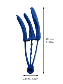 1pc Air Conditioning Vent Gap Cleaning Brush, Washable And Detachable