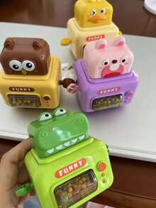 Jouet de voiture interactive de dessin animé à thème d'animal de compagnie mignon pour enfants - Adorable cadeau pour bébé - Cadeau d'anniversaire / Journée des enfants / Halloween / Thanksgiving / Noël - Multicolore - Voir 10