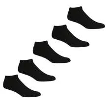 Regatta Unisex Adult Trainer Socks (Pack Of 5) (Black) - Black - View 1