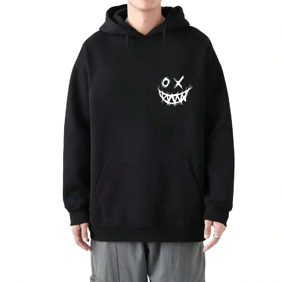 Men Sweatshirts - 黑色 - 查看 1