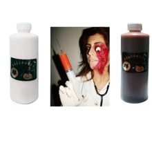 Maquillaje Paquete De Latex Y Sangre Falsa Halloween - latex y sangre para maquillaje de fantasia - Ver 1