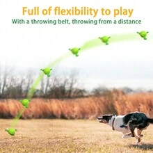 Mint Green Dog Rubber Toy Ball With Built-In Pump, Outdoor Interactive Comfortable Dog Soccer Ball, Suitable For Small And Medium Breeds - Mint Green - View 4