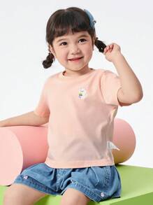 Balabala Ropa para niños preadolescentes, Camiseta de manga corta, Nuevo conjunto de verano para padres e hijos 2024