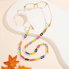 Cadena de gafas de acrílico para estar a la moda, sujeta gafas antideslizante de retención de anteojos, cordón para lectura - Multicolor - Ver 8