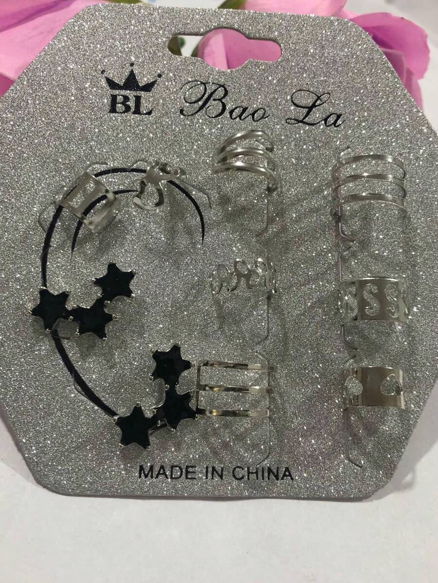 Women Earring Sets - Bạc - Xem 1