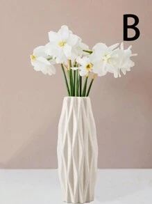 1 Pc Plastic Pumpkin Shape Flower Vase, Outdoor Decoration, Home Decor, Garden, Gardening, Planters, Indoor Display Rack, Garden Ornaments, Gardening Tools