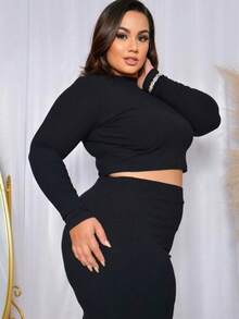 Women Two-Piece Outfits - 黑色 - 查看 4