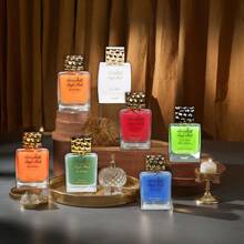 7PC ROYAL MUSK COLLECTION - EDP Sprays 100ML (3.4 OZ) By Surrati, Long Lasting & Exquisite Fragrances. (EXOTIC COLLECTION) - 花卉印花 - 查看 3