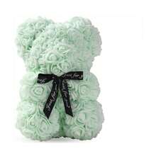 1 件纯手工玫瑰熊，送给女儿、朋友、周年纪念和新娘送礼会、圣诞节的礼物 - 彩色 - 查看 26