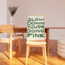 1入組《能夠發生的最好的事》引文海報，振奮人心的引文藝術印刷，淺藍色美學牆壁藝術，肯定印刷，字體藝術，50*70cm（19.7*27.5英寸）無框畫 - 彩色 - 查看 6