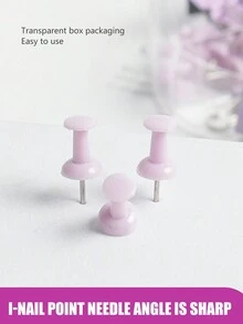 6pcs Beautiful Purple Stationery/Office Supplies Set, Including A Fashionable Stapler Set, 1 Diamond Pen, 1 Ballpoint Pen, 1 20cm Ruler, 1 Pair Of Scissors, And 1 Pen Holder. This Simple And Versatile Set Is Ideal For Office And School Use, With A Delicate Stapler Gift Box. - Purple - View 7