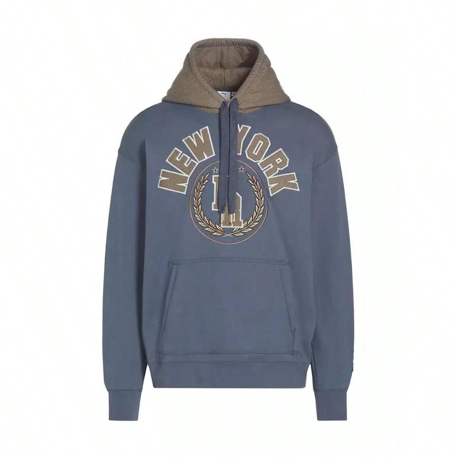 Puma X Rhuigi Embroidered Cotton Hoodie - INKY BLUE - View 1