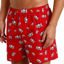 Kit 3 Cueca Samba Canção Adulto Duff - Alien em microfibra