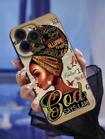 Unique Precise Angel Eye Sandblasted Phone Case, With Letter Pattern, Texture, Designed Specifically Compatible With Apple 15 14 13 12 11 XS XR X 7 8 Plus Pro Max Mini Waterproof Shockproof Anti-Fall Scratch Resistant