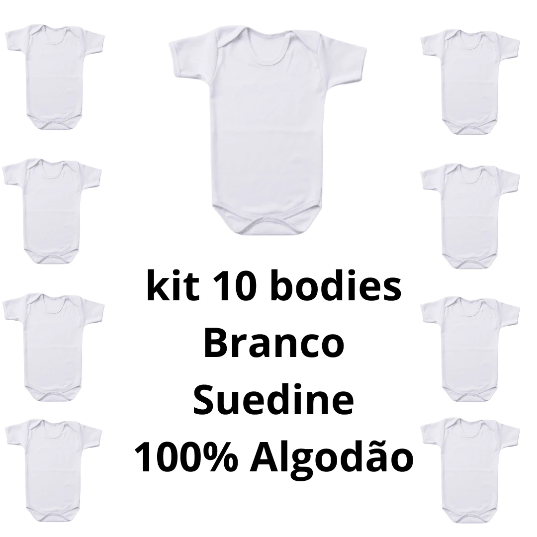 Baby Girls Bodysuits - trắng - Xem 1