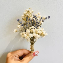 1-10pcs Bouquet Of Natural Dried Flowers, Pampas Bouquet, Bohemian Mini Bouquet, Home Decoration, Rabbit Tail, Reed, Wedding Decoration Best Gifts, Wedding Decor, Home Decor, Room Decor Party Favors Bride Birthday Graduation Birthday Decorations Party Decorations Bachelorette - 彩色 - 查看 5