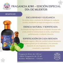 Fragancia kiwi unisex edición especial día de muertos - Afrutado y cítrico - Ver 2