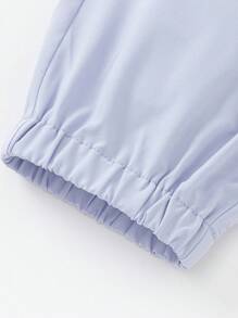 Children's Pants, Boys' Long Pants, Summer 2024 New Girls' Mosquito-Repellent Pants, Loose Fit - Purple - View 9