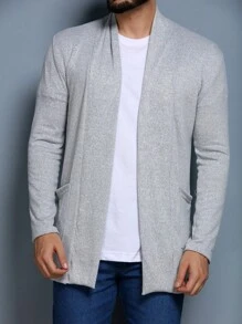 Men Jackets & Coats - Light Grey - View 7