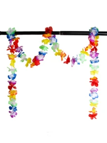 1入組長2米多色花瓣花圈緞帶，適用於節日派對裝飾 - 彩色 - 查看 4