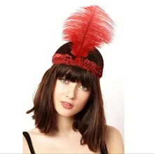 复古豹纹毛绒针织发带，宽交叉设计，用途广泛，保暖舒适，非常适合洗脸。 - 彩色 - 查看 4