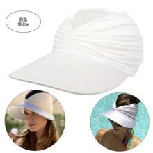 1pc Women's Beach Sun Hat UPF50+ Sun Protection Hat, Outdoor Sports Beach Hat