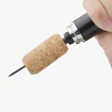 1入組手動葡萄酒開瓶器，氣壓開瓶器，通氣口開瓶器，葡萄酒開瓶器，軟木塞開瓶器，葡萄酒器皿套裝，啤酒/罐頭開啟器 - 彩色 - 查看 8