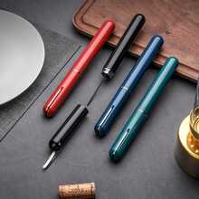 1入組手動葡萄酒開瓶器，氣壓開瓶器，通氣口開瓶器，葡萄酒開瓶器，軟木塞開瓶器，葡萄酒器皿套裝，啤酒/罐頭開啟器 - 彩色 - 查看 3