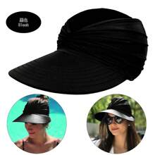1pc Women's Beach Sun Hat UPF50+ Sun Protection Hat, Outdoor Sports Beach Hat