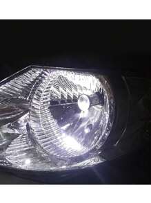2 pcs Mini led Canbus Y6 H4 superbrillante con Lente LED ,2pcs Focos LED  Y6  H4 Luz Alta/Baja,Coche Proyector Alto Y Bajo De La Lupa De Los Focos Led H4 , lupa alta y baja de faro LED para automóviles y motocicletas , Bombilla de faro LED H4, Faro de Coche 5500k - Negro - Ver 9