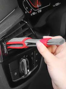 Detailing Brush,1pc Multi-Functional Double-Ended Gap Cleaning Brush For Air Conditioner Vents, Window Blinds, Keyboards