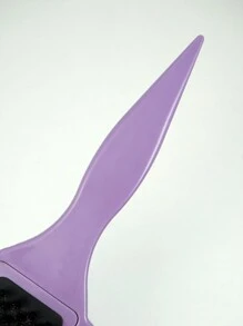 1 Pc Detangling Hair Brush, Air Cushion Comb With Handle,  Define Styling Brush,Professional Hairstyle Comb, Bouncing Definition Styling Brush Comb,For Curly, Straight, Women, Kids, Ladies Hairdressing Styling Comb,Wet And Dry, SPA,Hair Care,Girl's Gift(Purple) - Purple - View 5