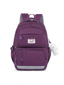 Women Functional Backpacks - Màu tím - Xem 1