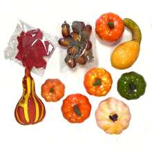 50pcs Simulated Pumpkin Models, Party Decoration Set, Also Suitable For Furniture Decoration - Multicolor - View 5
