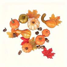 50pcs Simulated Pumpkin Models, Party Decoration Set, Also Suitable For Furniture Decoration - Multicolor - View 6