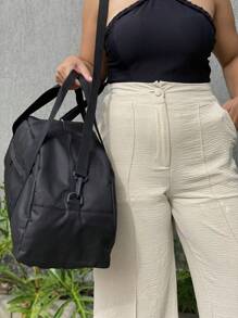 Mala Grande - LETRA B - Estampada Academia Viagem Mala Masculina Feminina Unissex Resistente Fitness