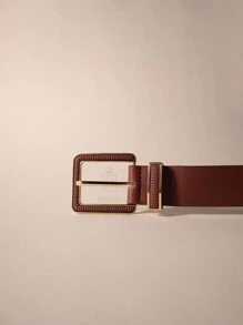 Women Belts - Coffee - View 3
