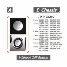 Car Engine START Button Replace Cover STOP Switch For BMW E87 E60 E83 E84 E89 For BMW E90 E91 E92 E93 Car Accessories