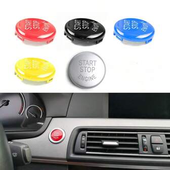 Couvercle de remplacement du bouton de démarrage du moteur de voiture, interrupteur STOP pour BMW E87 E60 E83 E84 E89, accessoires de voiture pour BMW E90 E91 E92 E93
