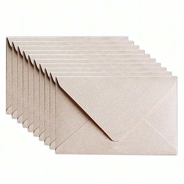 10pcs Burlap Kraft Envelopes For Wedding Party Invitations, Letter Mailing, Postcard Envelopes, Vintage Envelopes, Envelope Size 16.5*11cm (6.5*4.3inches), Letterhead Size 21cm*14.8cm (8.27*6.17inches),10pcs White Burlap Kraft Envelopes,10pcs White Linen Kraft Envelopes + 10pcs Kraft Horizontal Line Letterhead + 10 Fire-Painted Stamps Set,10pcs Tree Pattern Cherry Blossom Pink Kraft Envelopes,Christmas Card Envelope Back To School