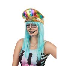Bristol Novelty Unisex Adults Festival  Hat (Rainbow Rave) - Multicolor - View 1