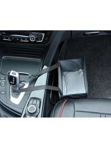 Waterproof Car Trash Can Bin Auto Car Accessories Organizer Garbage Dump For Trash Can Cars Storage Pockets Portable - Black - View 2